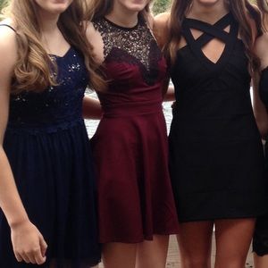 Lace Homecoming Dress